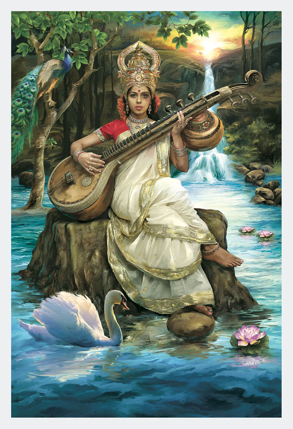 Goddess Saraswati